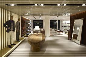 时尚装修风格鞋店效果图