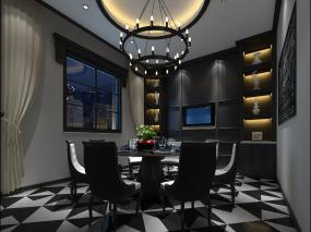 火锅店吊灯效果图图片