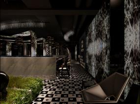 小型火锅店门面装修效果图