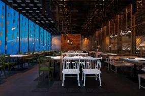 火锅店门面装修效果图