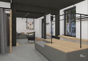 童装店吊顶壁纸简装