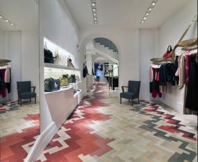 女装专卖店地板砖装修图片大全