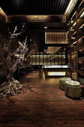 小型韩式料理店装修设计