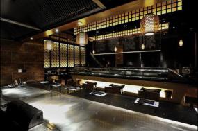 韩式料理店包间效果图