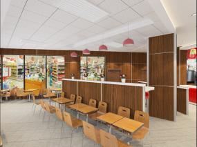 小型快餐店装修图片