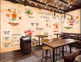 甜品店店面室内装修图片