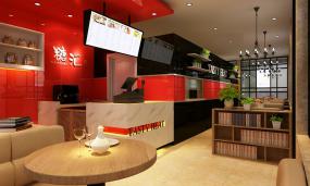 甜品店店面门头装修效果图