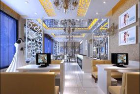 欧式婚纱店装修效果图