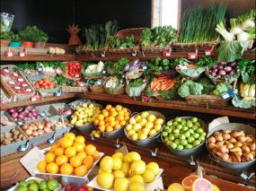 水果店面装修效果图图片