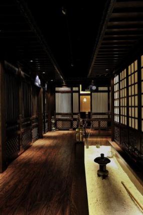 小型韩式料理店装修