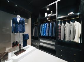 简约时尚风格婚纱礼服店面装修效果图