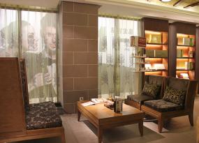 养生馆门面古典室内装修效果图