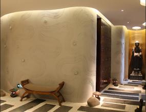 简约中式spa会所装饰品装修效果图片案例