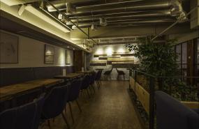 大型咖啡厅门面室内装饰装修效果图欣赏