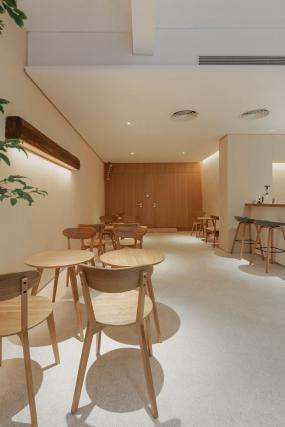 现代蛋糕店室内设计装修效果图