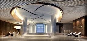 足疗门面房间室内装修设计效果图片