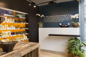 美发店田园风格装修设计效果图