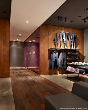 男装服装店设计效果图