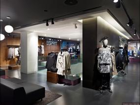 欧式风格服装店效果图