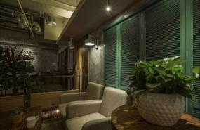 咖啡厅loft风格室内装修效果图