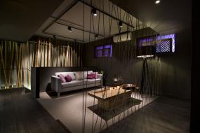 温馨美发店店面装修效果图