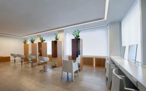 美发店装修风格设计图片