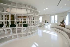 欧式鞋店鞋柜装修效果图