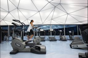 健身房室内地毯装修效果图片