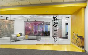 流行公司过道背景墙效果图