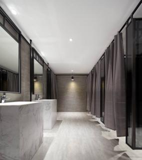 现代时尚简约风格健身房效果图