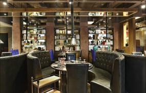 火锅店中式灯具装修效果图片大全