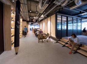 公司过道不做吊顶装修效果图片