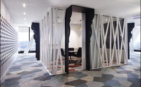 公司办公室过道装修效果图赏析