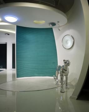 美容门面高档室内装修效果图大全