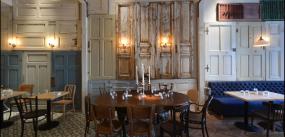 咖啡厅茶楼卡座装修效果图