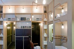 中小型美发店装修室内装潢设计图