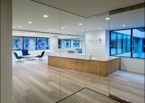 最新公司前台装修效果图