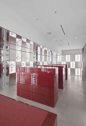 眼镜店装修设计图片