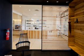 美发店实木地板贴图装修