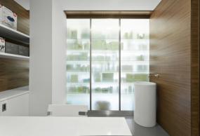 简约化妆品店货架装修3d效果图片欣赏