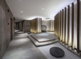 星级酒店大厅背景墙装修效果图片欣赏