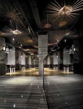 中式复古风格火锅店装修效果图