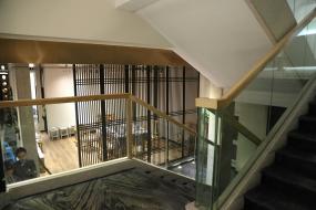 火锅店门面室内吊顶设计装修效果图片