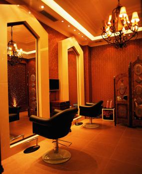 美容门面室内装修风格效果图片欣赏