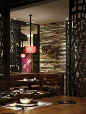 简中风格火锅店装修效果图片欣赏