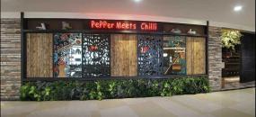 小清新现代设计风格火锅店装修效果图片