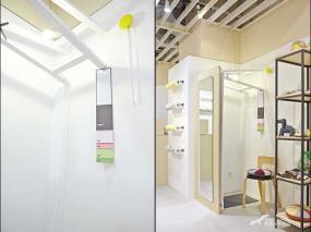 童装店门面室内展示柜装修效果图片欣赏