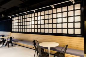 写字楼室内吊顶装修设计效果图2018图片