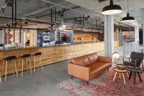 高级写字楼过道玄关设计效果图