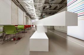 写字楼现代风格小办公室装修设计效果图